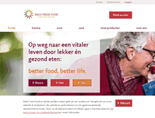 Tablet Screenshot of dailyfreshfood.nl
